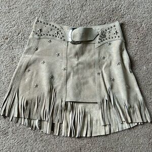 Understated Leather X Revolve Paris Texas Skirt